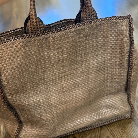 PRADA Madras Tote - Picture 6 of 9